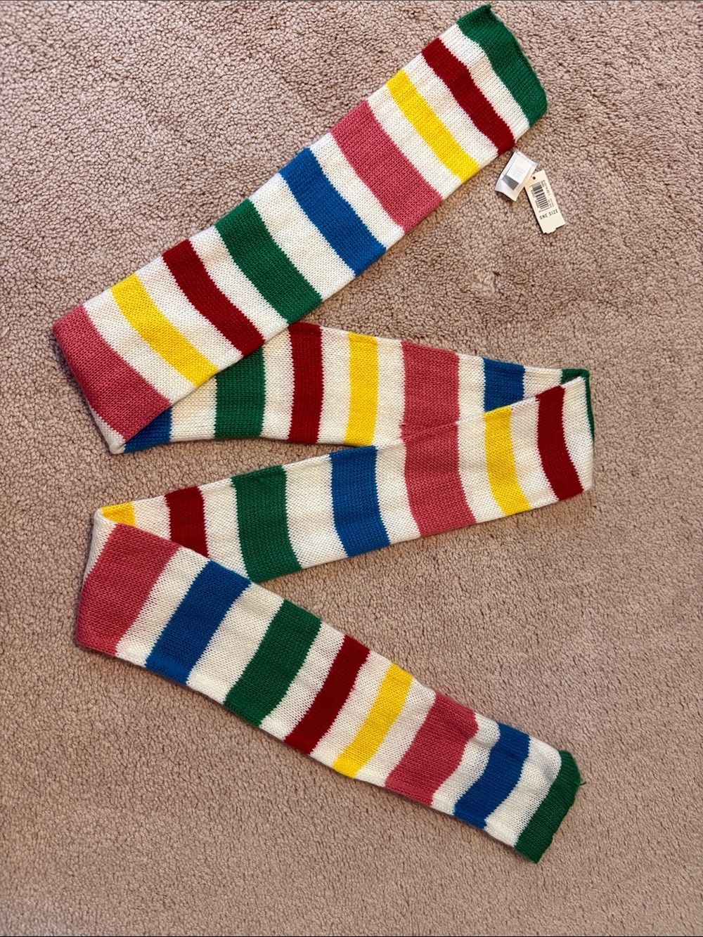 Striped Multicolor Scarf